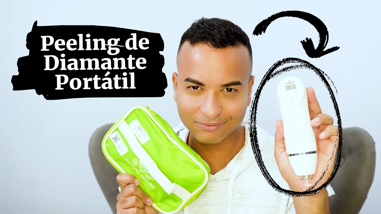 Como Funciona o Peeling Diamante Portátil da Lojaflash.com