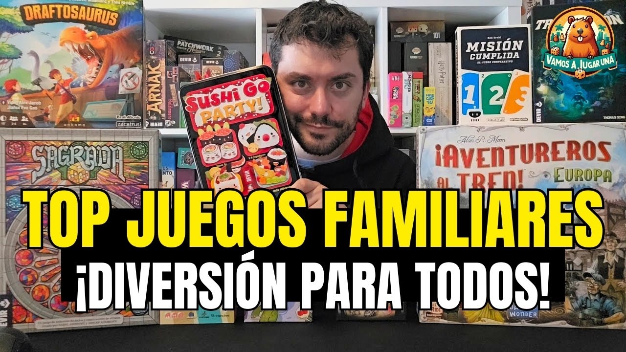TOP MEJORES JUEGOS DE MESA FAMILIARES | IMPRESCINDIBLES para JUGAR EN FAMILIA