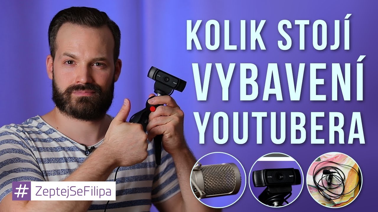 KOLIK STOJÍ VYBAVENÍ YOUTUBERA PRO STREAMOVÁNÍ? ZeptejSeFilipa (136. díl)