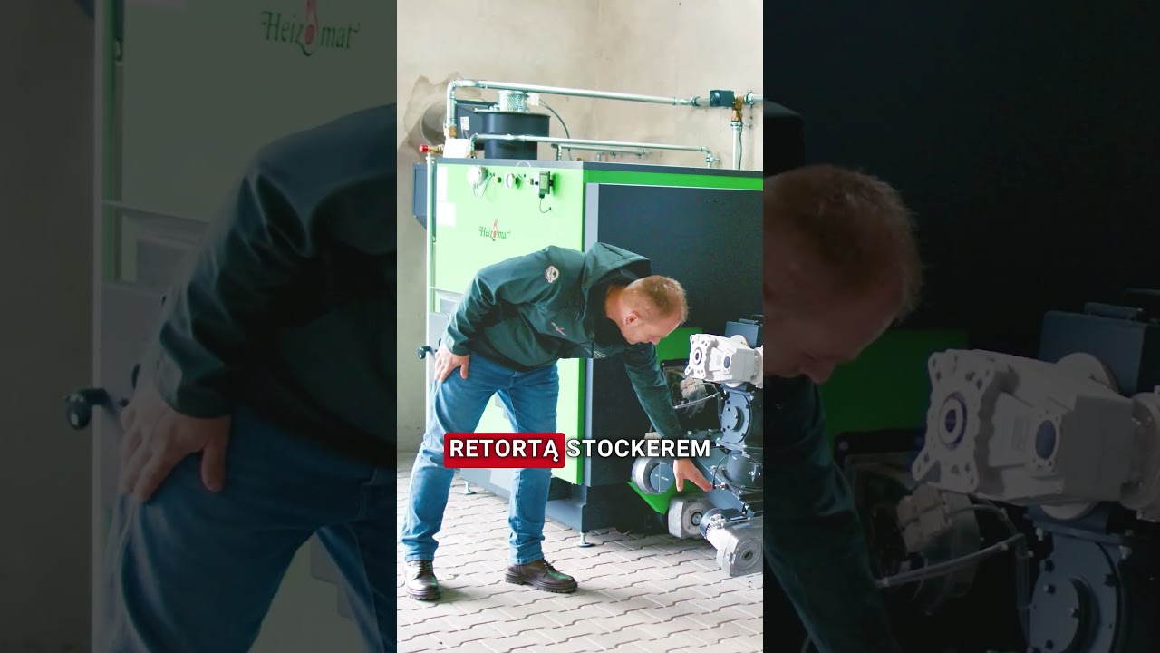 Pierwsze odpalenie kotła Heizomat HSK-RA 75 kilowat&oacute;w @HeizomatInternational