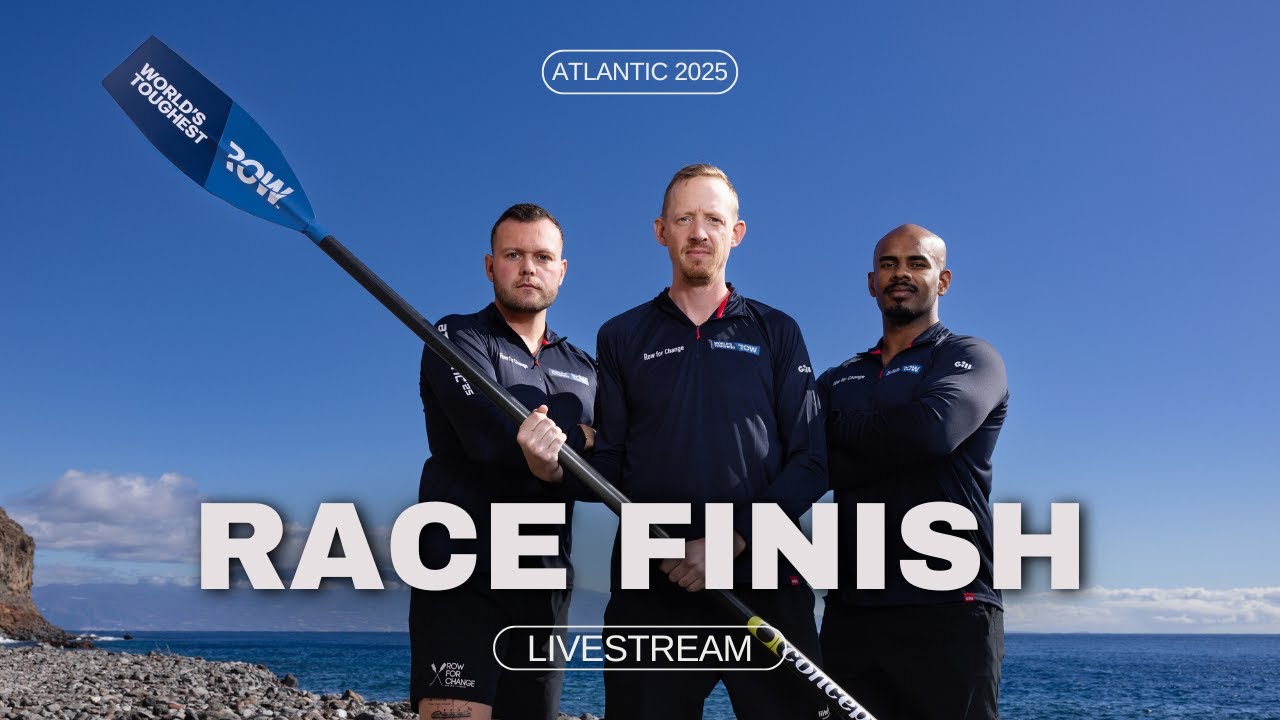 Race Finish Livestream | Row for Change 🇩🇰 | World's Toughest Row - ATLANTIC 2025