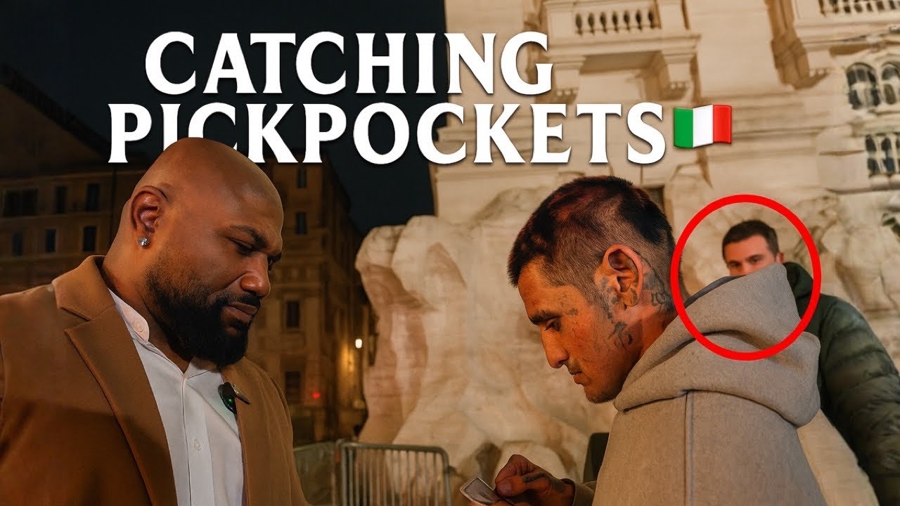 Rampage & Mikki Try To CATCH Pickpockets In Rome