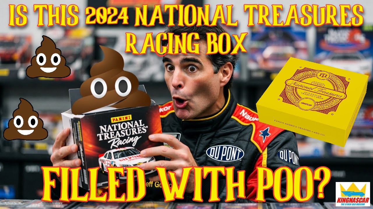 MUST WATCH!🚨 Is this 2024 National Treasures Racing Box filled with POO 💩💩??? 12/25/25