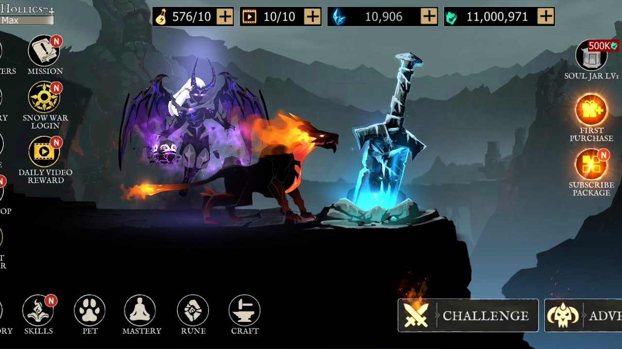 Shadow Of Death Snow War Event with Quinn