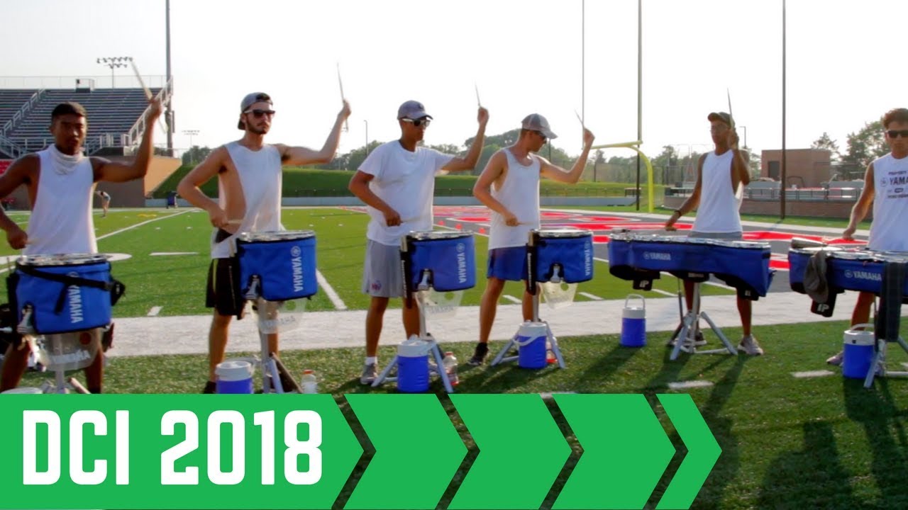 Bluecoats 2018 Drumline // Zero-G