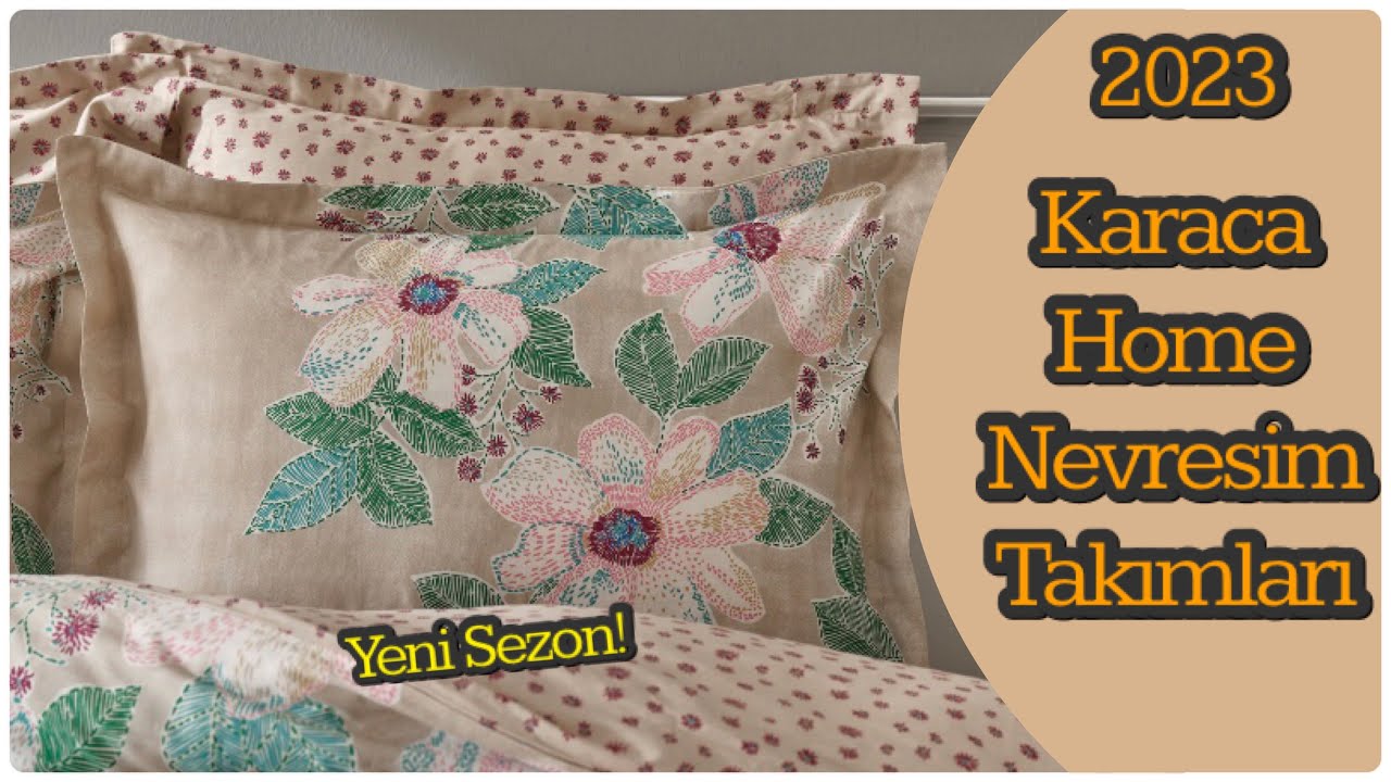 2023 Karaca Home Nevresim Takımları Cıvıl Cıvıl