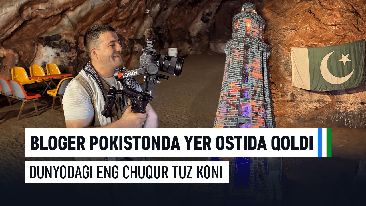 Bloger Pokistonda yer ostida qoldiDunyodagi eng chuqur tuz koni
