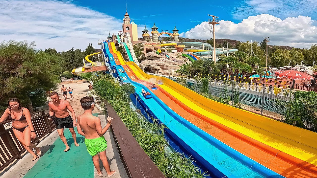 The Most Beautiful Water Slides Together