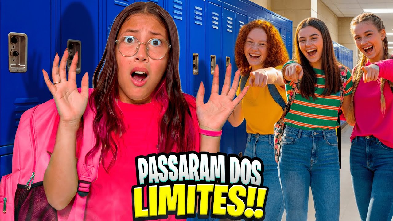 ELAS PASSARAM DOS LIMITES COMIGO NA ESCOLA… 