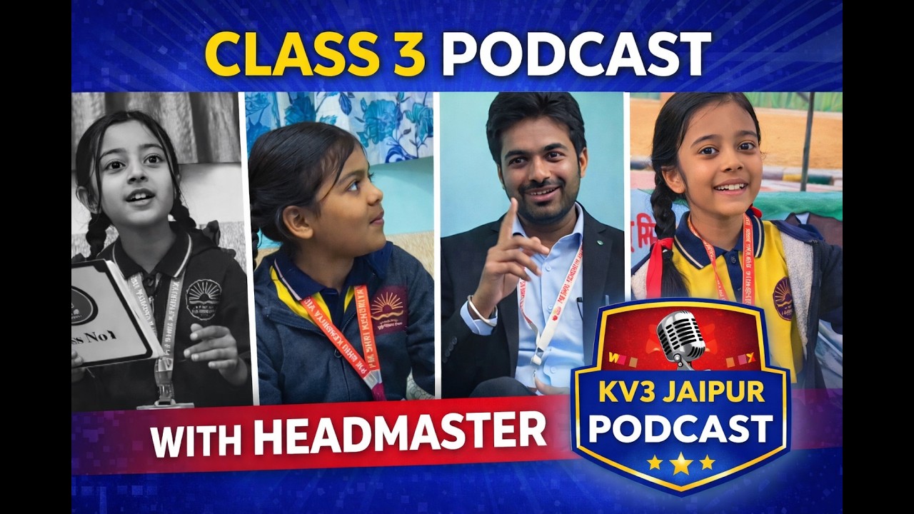 Learning & Leadership | Podcast with KV 3 Jaipur Headmaster
