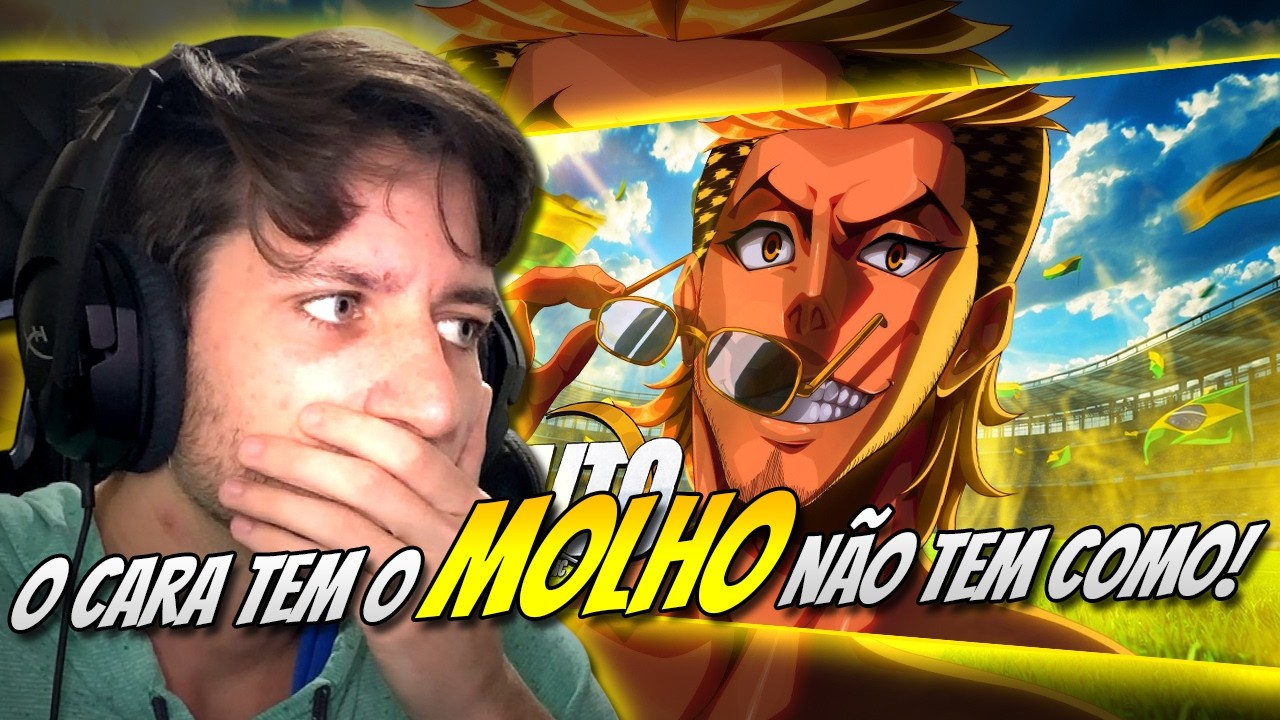 (isso aqui só BRASILEIRO faz!) Reagindo ao Lavinho | Dançarino (Blue Lock) | Kaito - REACT