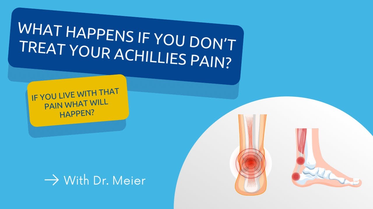 What happens if you leave Achilles Tendinitis untreated?