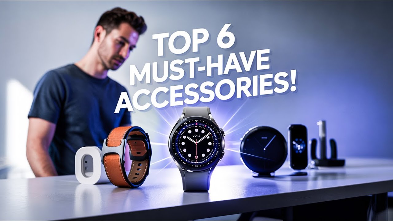 Top 6 Best Galaxy Watch 8 Accessories! Chargers / Straps / Screen Protectors ✅