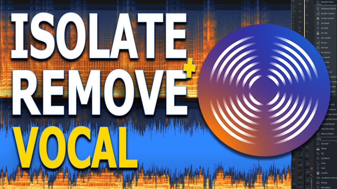 Get Easy Vocal Extraction and Removal with Izotope RX8 Music Rebalance!