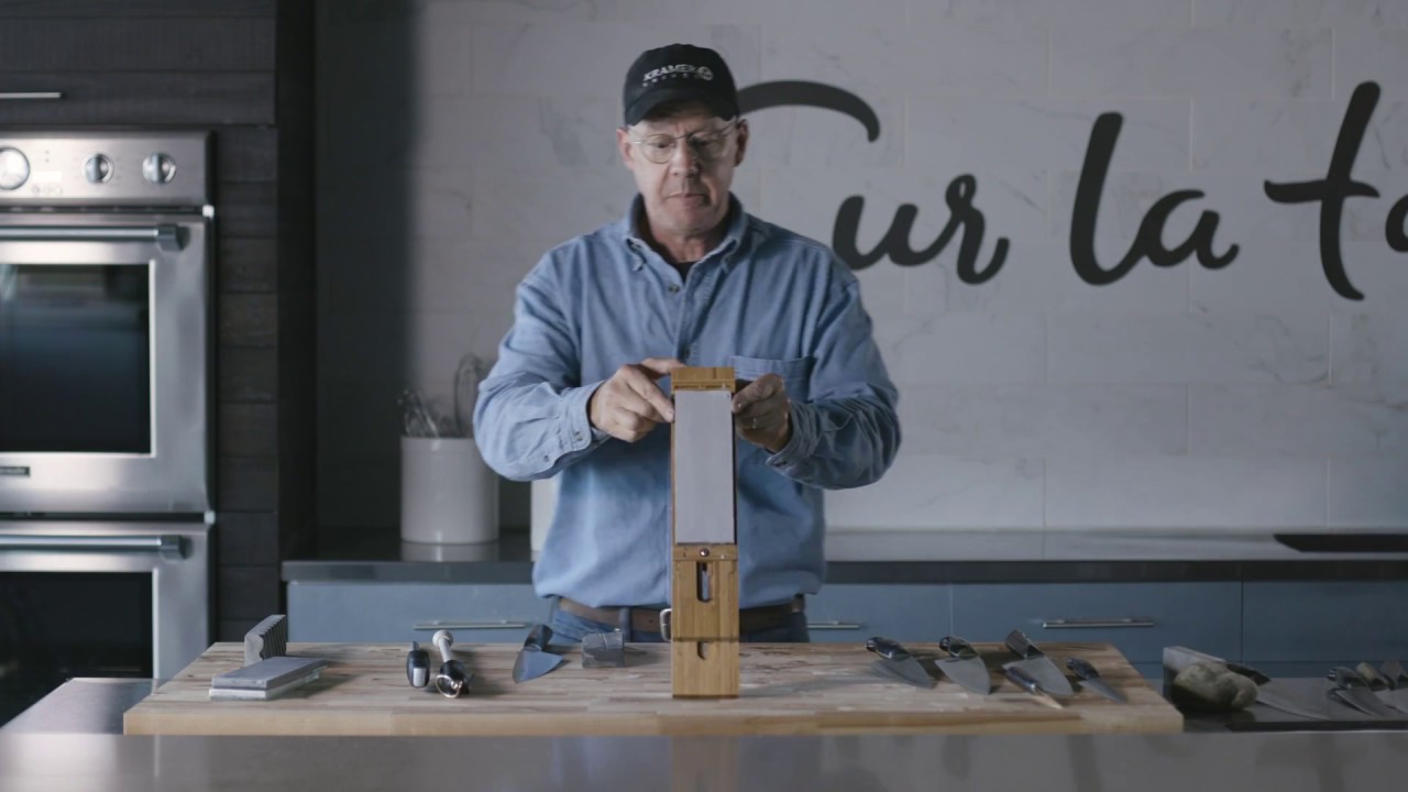 Flattening Your Stone with Bob Kramer
