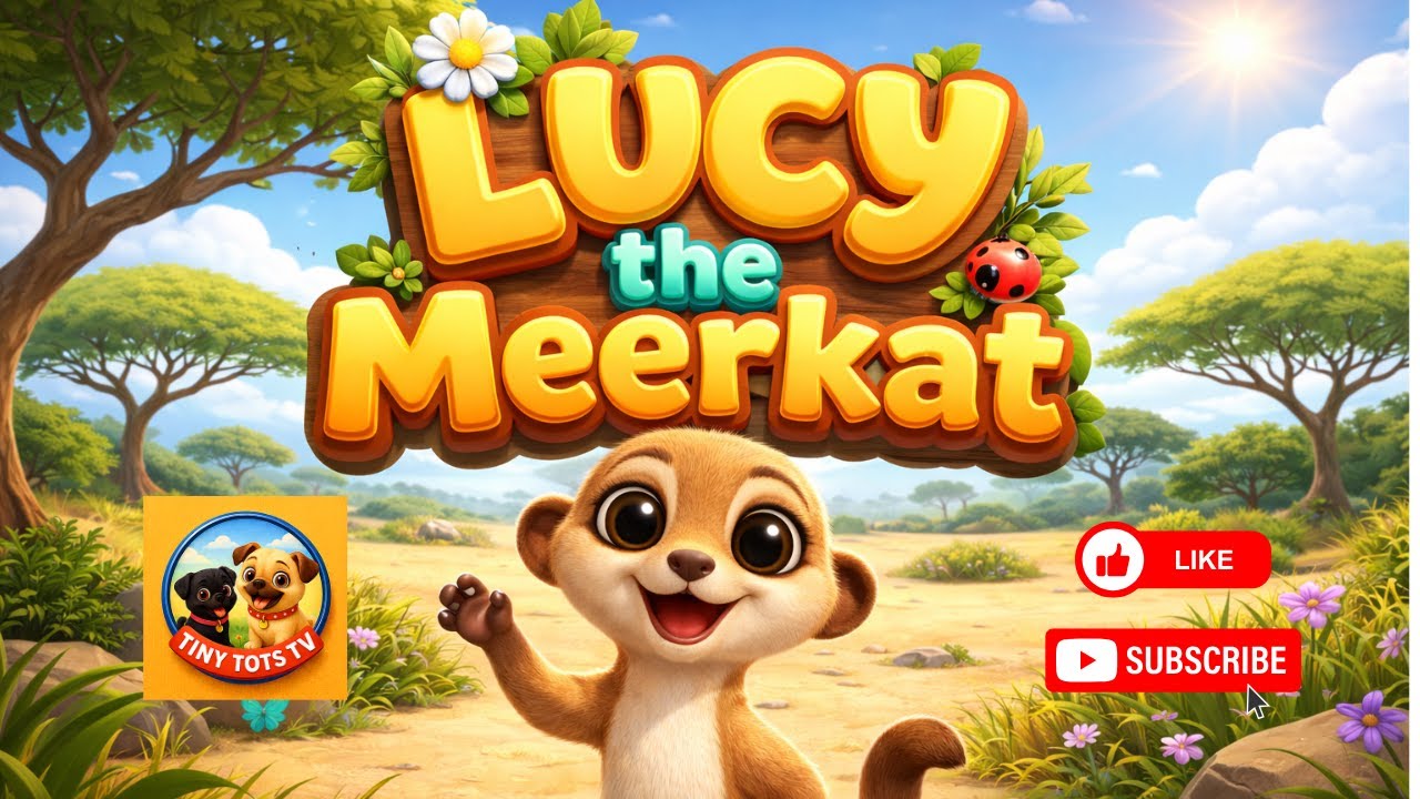 Lucy the Meerkat #kidsvideo #toddlersongs #3danimation #animals #meerkat