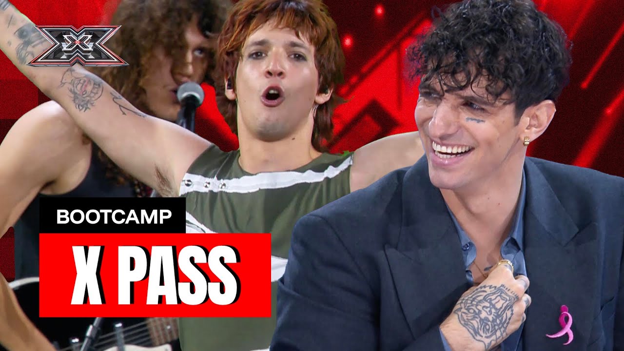 I Copper Jitters con “Come Together” conquistano l'X Pass di Lauro | X Factor 2025 Bootcamp 1
