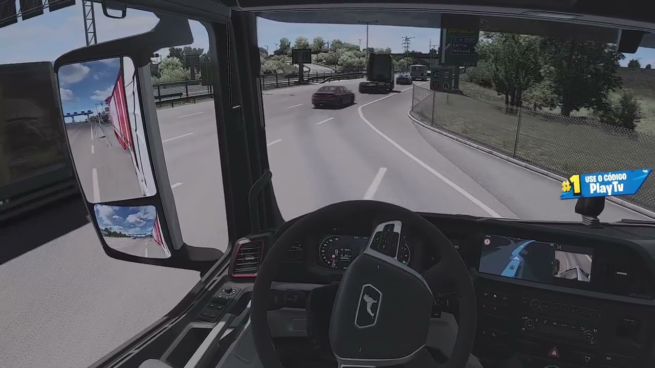 CARGA: ERVILHAS - DE: TEKIRDAG - P/ BUCARESTE - 608 KM - EURO TRUCK SIMULATOR 2