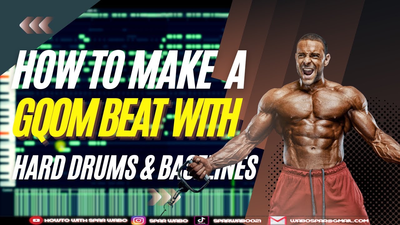 How To Make A Gqom Beat With Hard Drums & Baselines | FL Studio 21