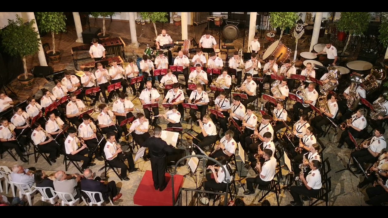 BM. A. S. C. SAN SEBASTIÁN DE PADUL GRANADA. FINALISTA DEL CONCURSO DE BANDAS VILLA DE OLIVARES SEVI