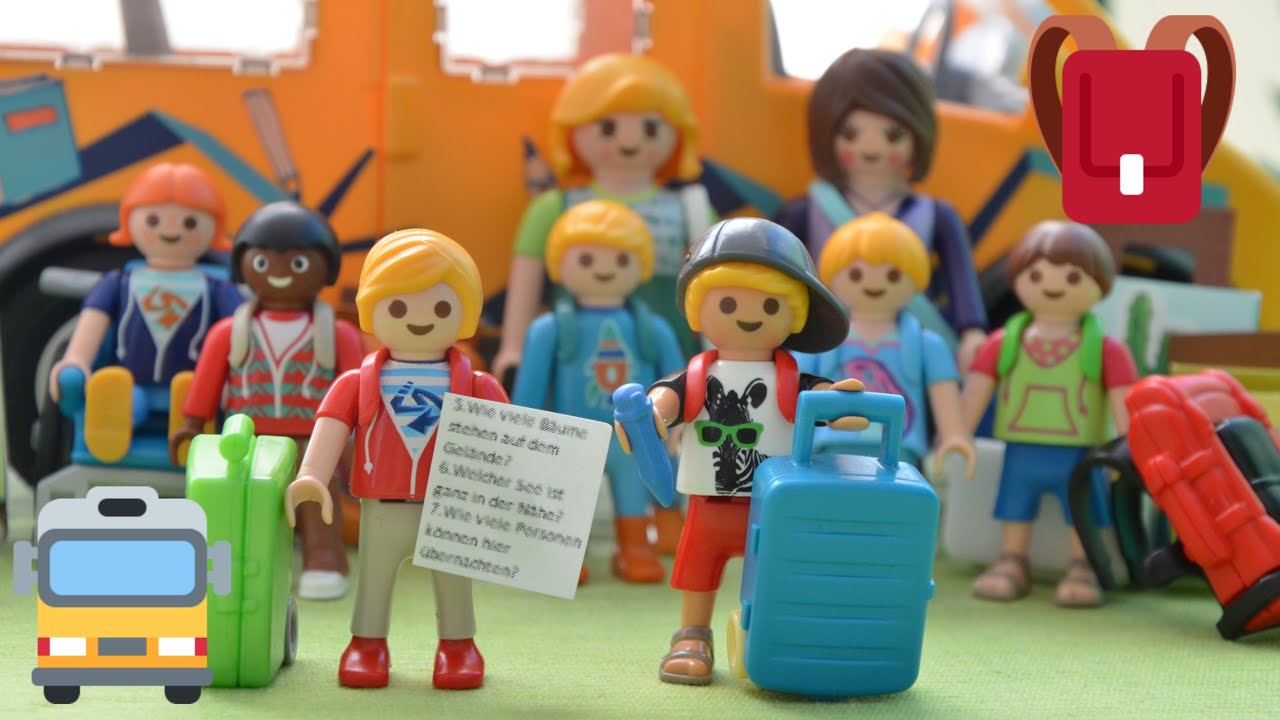 Playmobil Film deutsch Tim auf Klassenfahrt Teil 1 Schulgeschichte