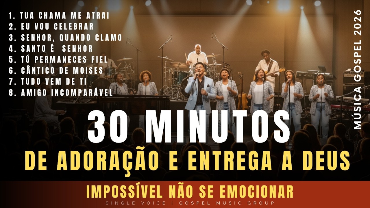 Não Desista | 30 Minutos de Louvores Gospel Para Renovar a Fé | Álbum Voz do alto 2026 Lançamentos