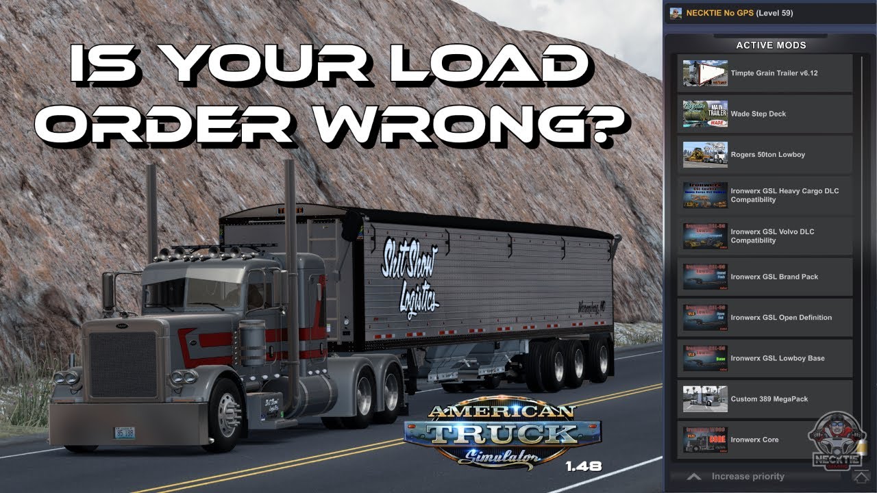 The Ultimate Guide To Mod Load Order In American Truck Simulator!