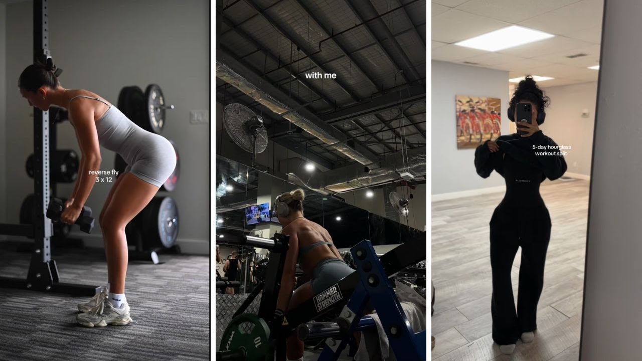 GYM time with me tiktok compilation 5