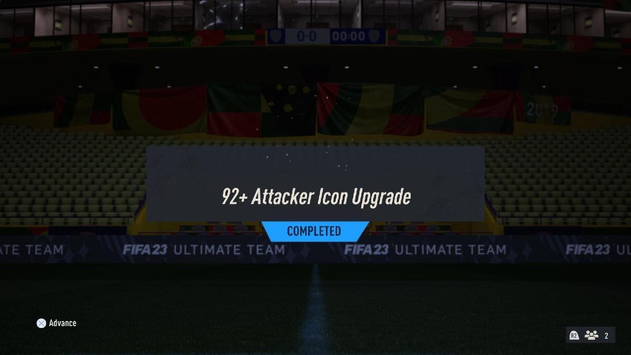 92+ ATTACKER ICON UPGRADE-FIFA 23