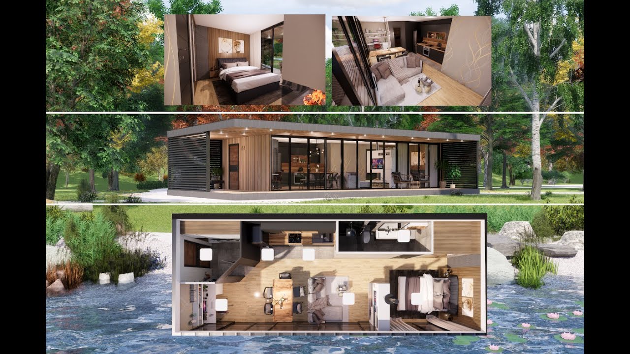 Vacation / Residential Mobile Home on 44m2