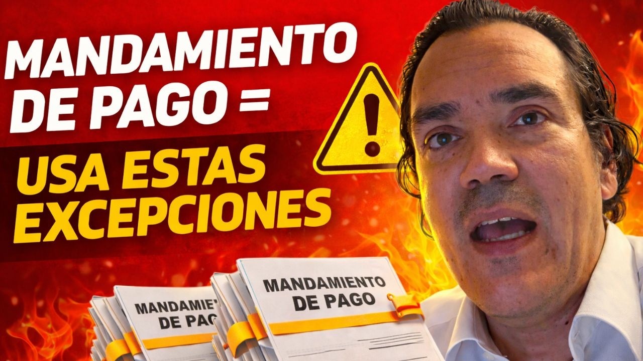 La DIAN te envió Mandamiento de Pago: cómo defenderte con excepciones legales