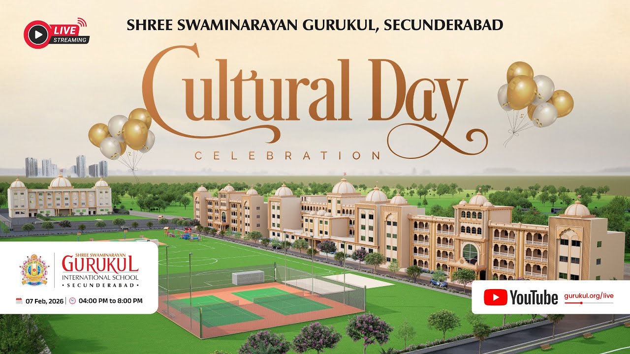 Cultural Day Celebration 🎉 | Gurukul Secunderabad (SBD) | Shree Swaminarayan Gurukul