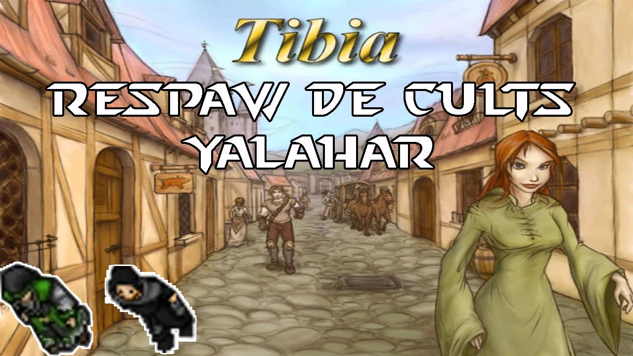 Tibia Novice of the Cult e Acolyte of the Cult
