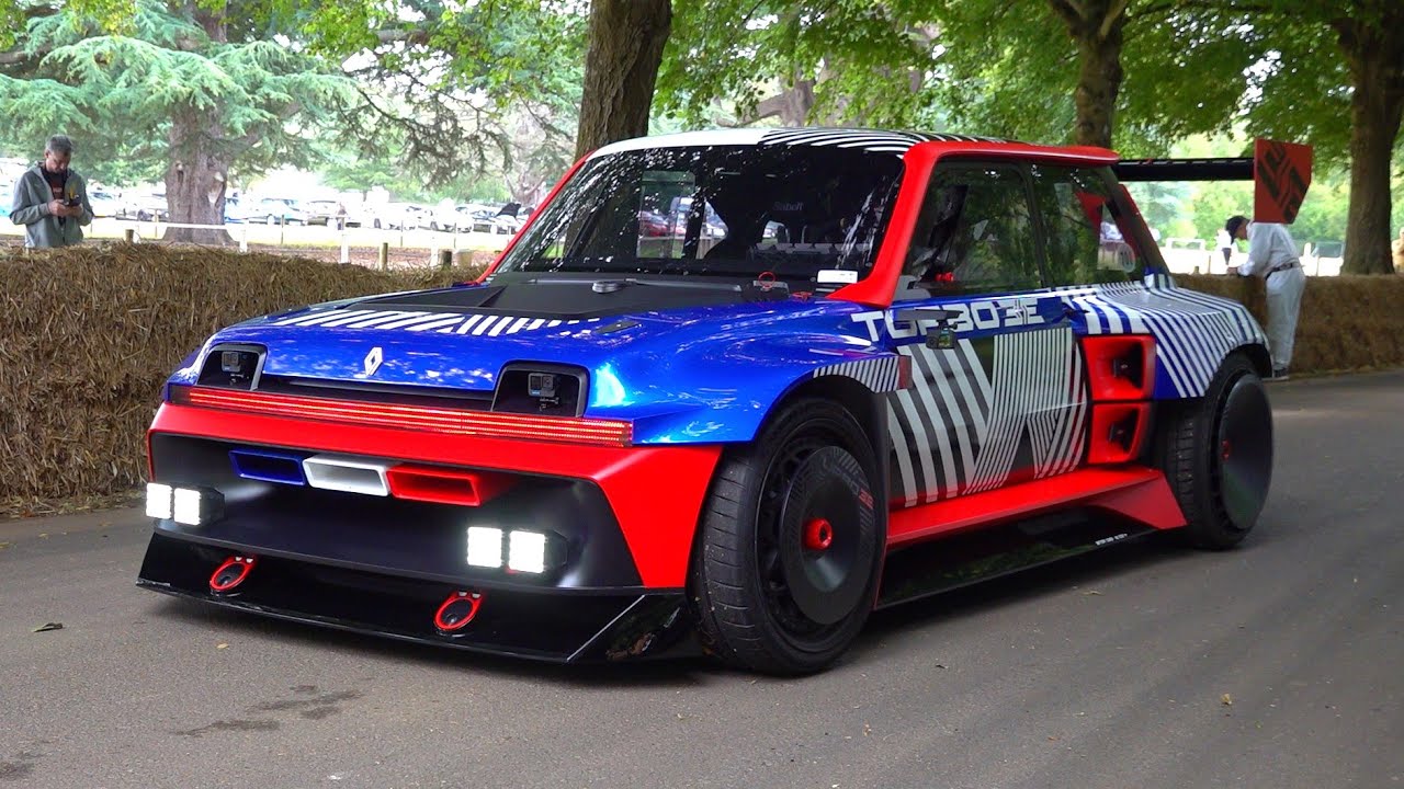380HP & 700NM Renault R5 Turbo 3E In Action @ Goodwood Festival of Speed!