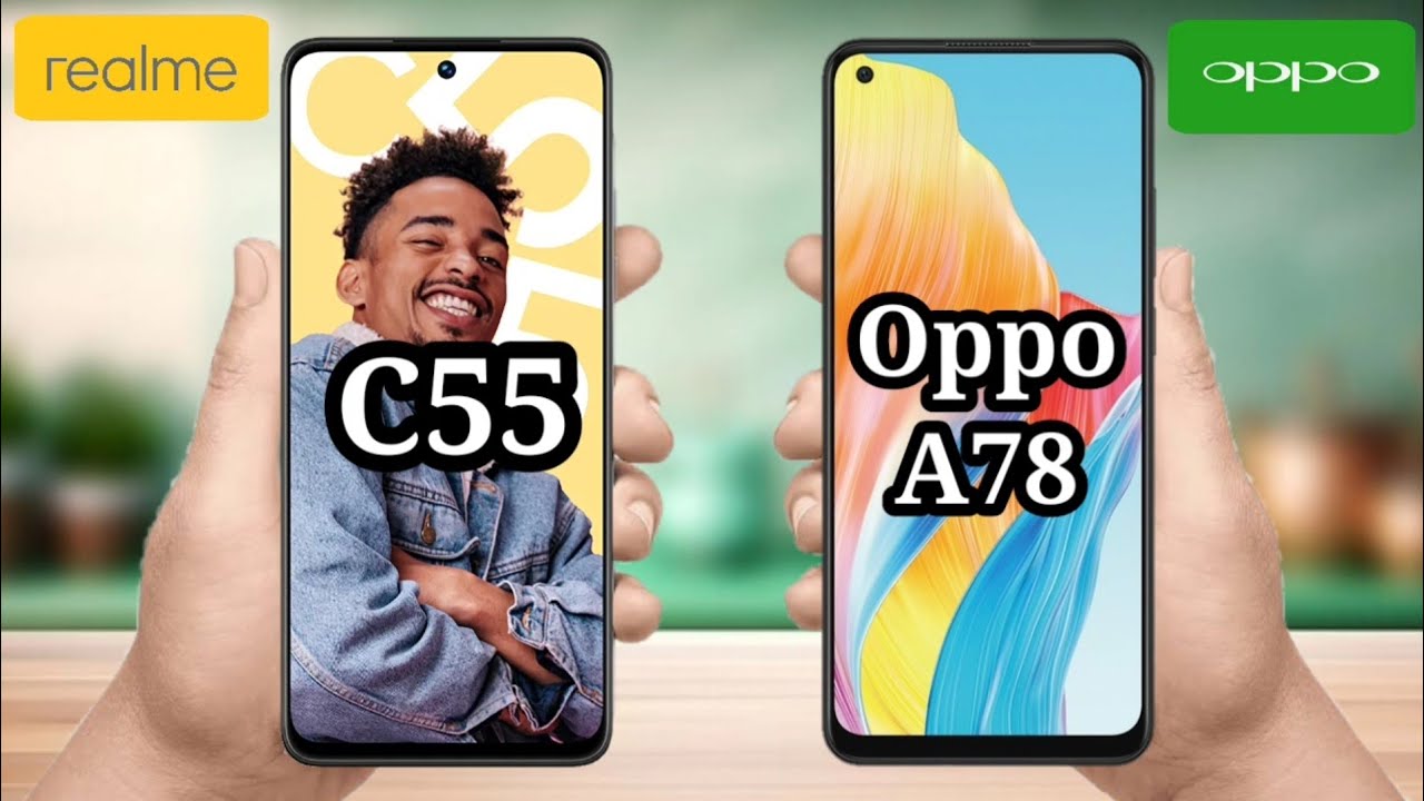 Oppo A78 vs Realme C55