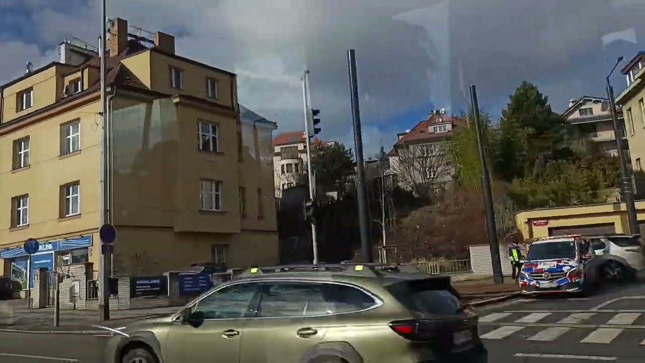 874. 18 2 2026. Praha 6. Маршрут трамвая 20.