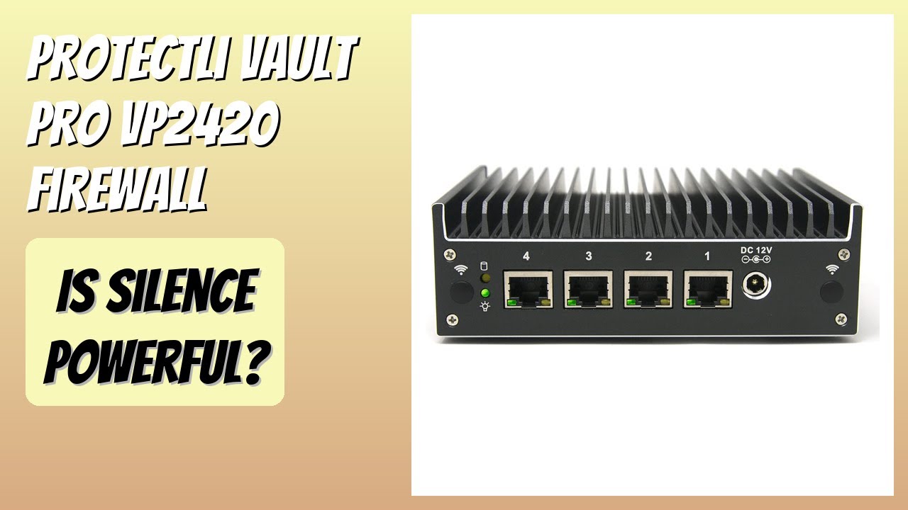 REVIEW (2026): Protectli Vault Pro VP2420 Firewall. Features