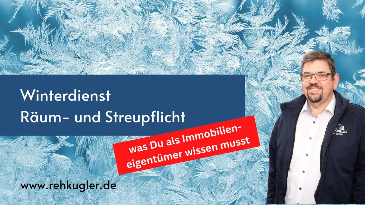 Räum- und Streupflicht - Was Du als Immobilieneigentümer wissen musst