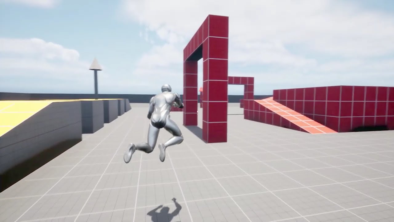 Dodge Jump System | **OUTDATED** |Showcase | Unreal Engine 5  | 🎃👻 HALLOWEEN SALE IS LIVE! 👻🎃