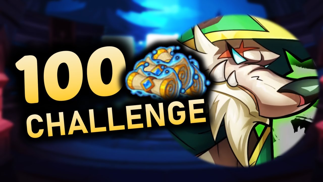 0.007% chance? EASY!!! - IDLE HEROES 100 Summon Challenge