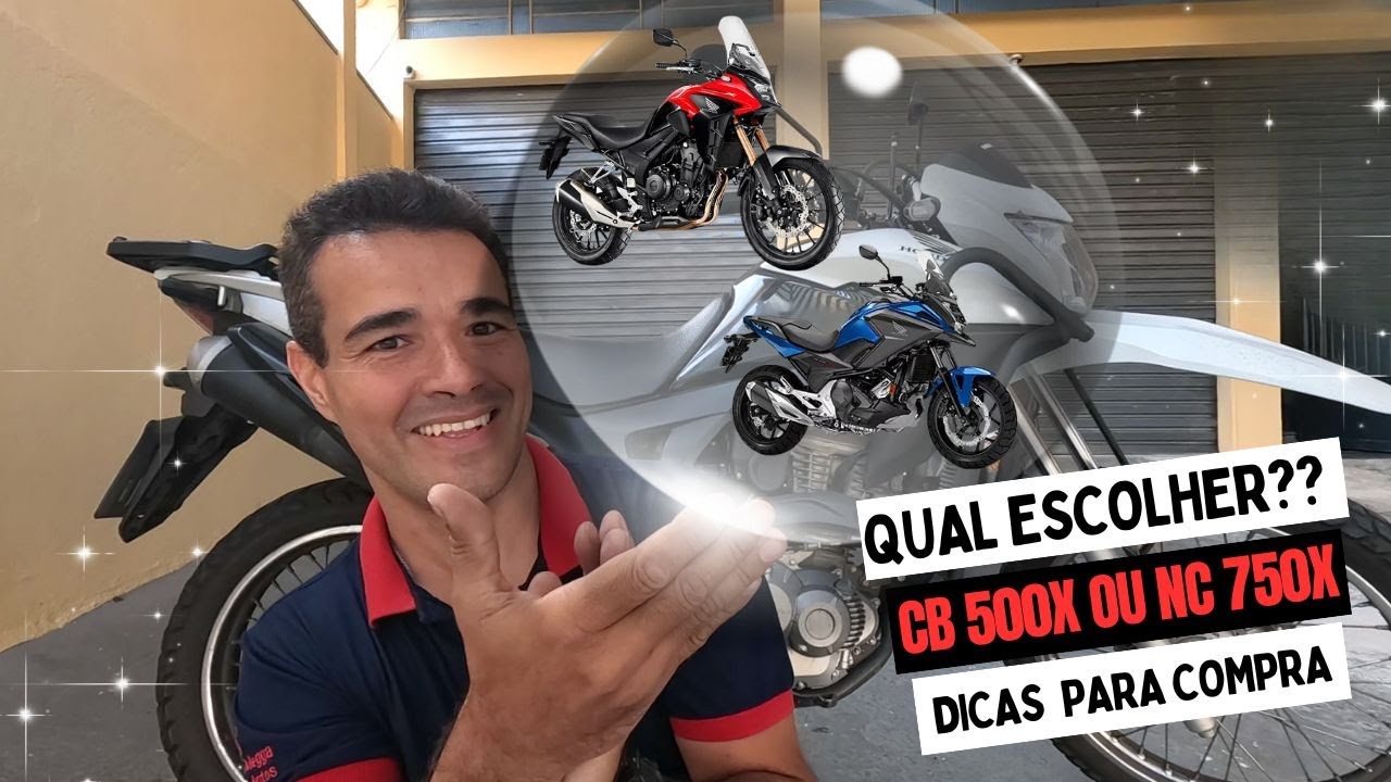 HONDA CB 500X OU NC 750X QUAL ESCOLHER?