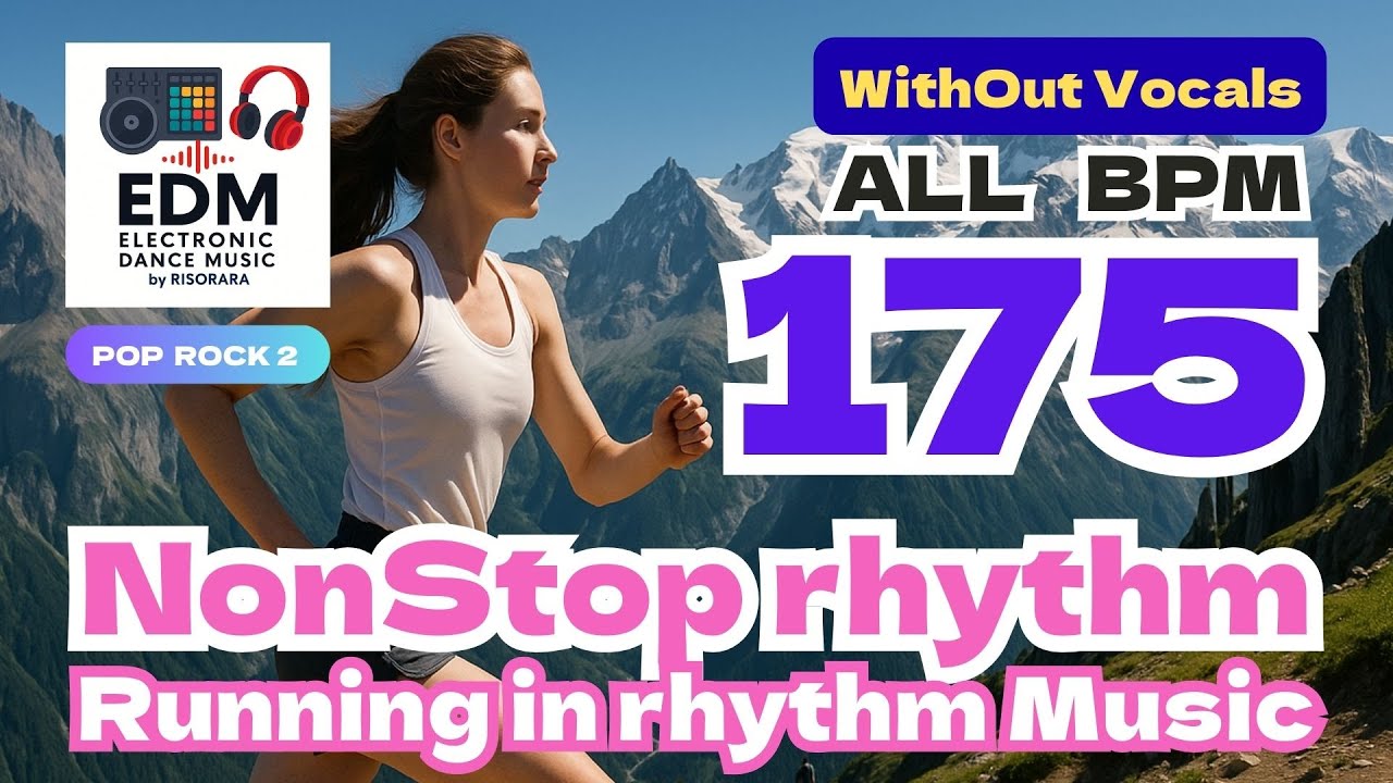 175 BPM 175: Keep the rhythm, switch tracks.,#BPMMusic,#RunningMusic,#JoggingMusic,#BPMPlaylist