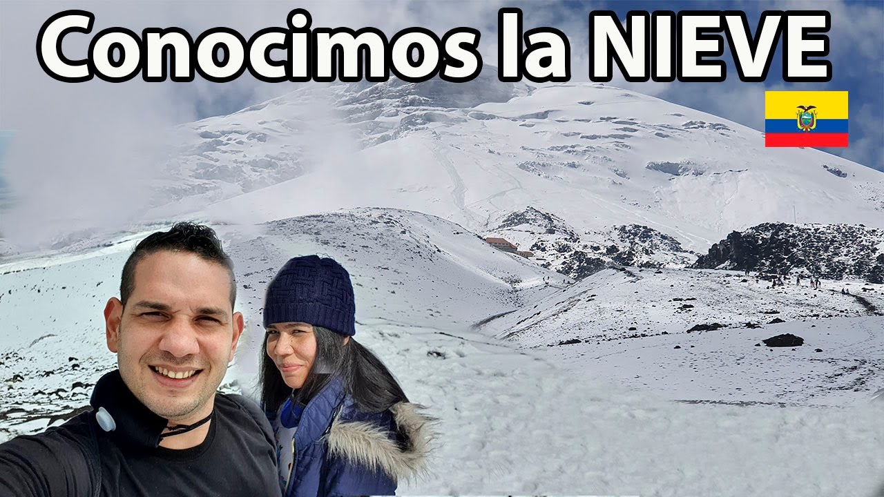 NIEVE en el Volcán COTOPAXI HERMOSO. Albert Oleaga. Ecuador