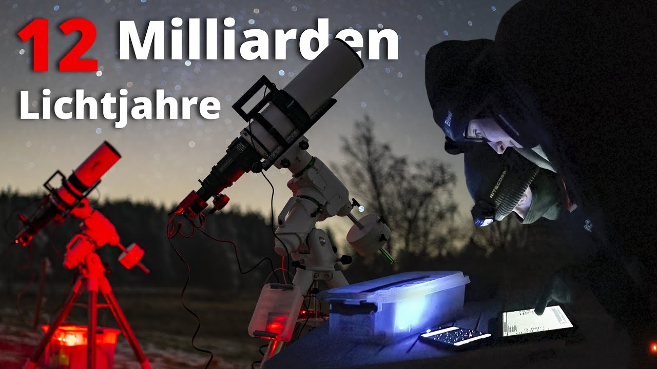 Wie weit kann man mit einem Amateur Teleskop wirklich sehen?  #astrofotografie