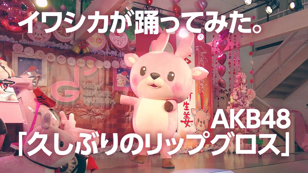 イワシカが踊ってみた。AKB48「久しぶりのリップグロス」
