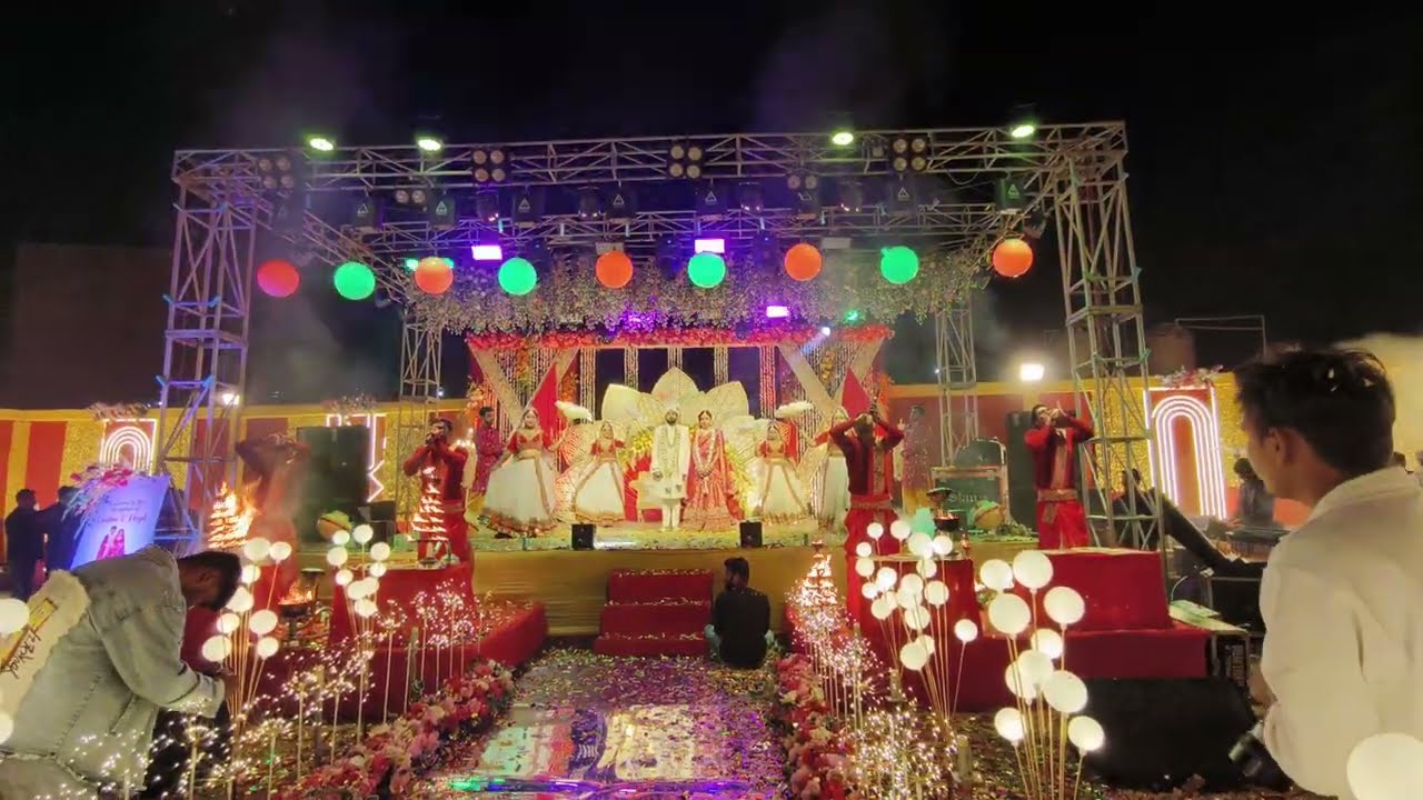 Ganga aarti jaimala theme for wedding | Ganga Arti varmala Theme dream Event wedding planner's