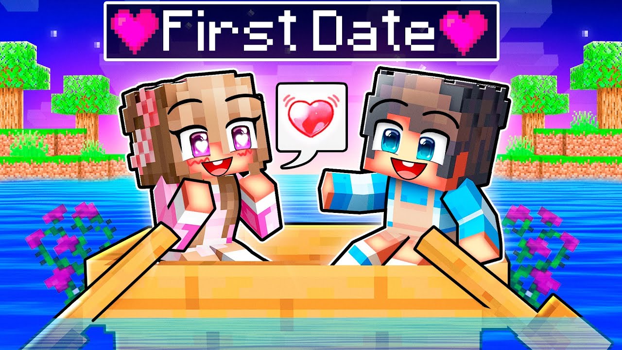 Ash's FIRST CRUSH in Minecraft!