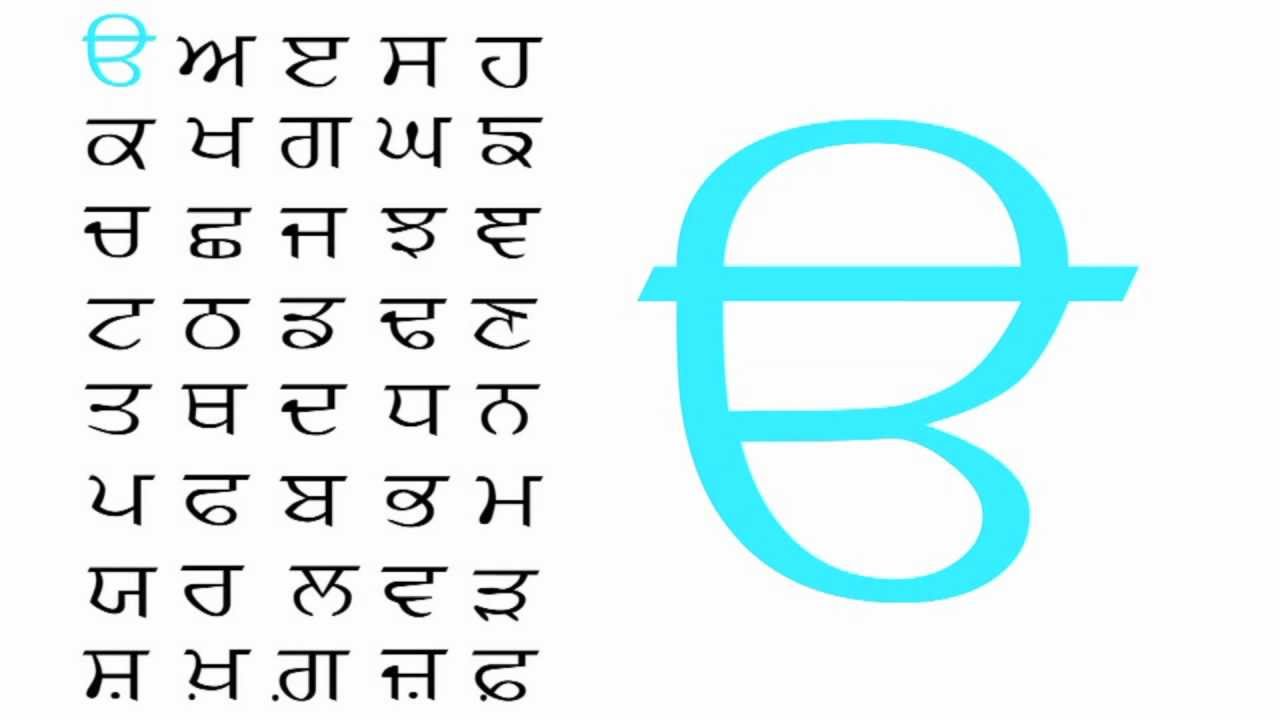 Sing The Basic Gurmukhi Punjabi Alphabet!