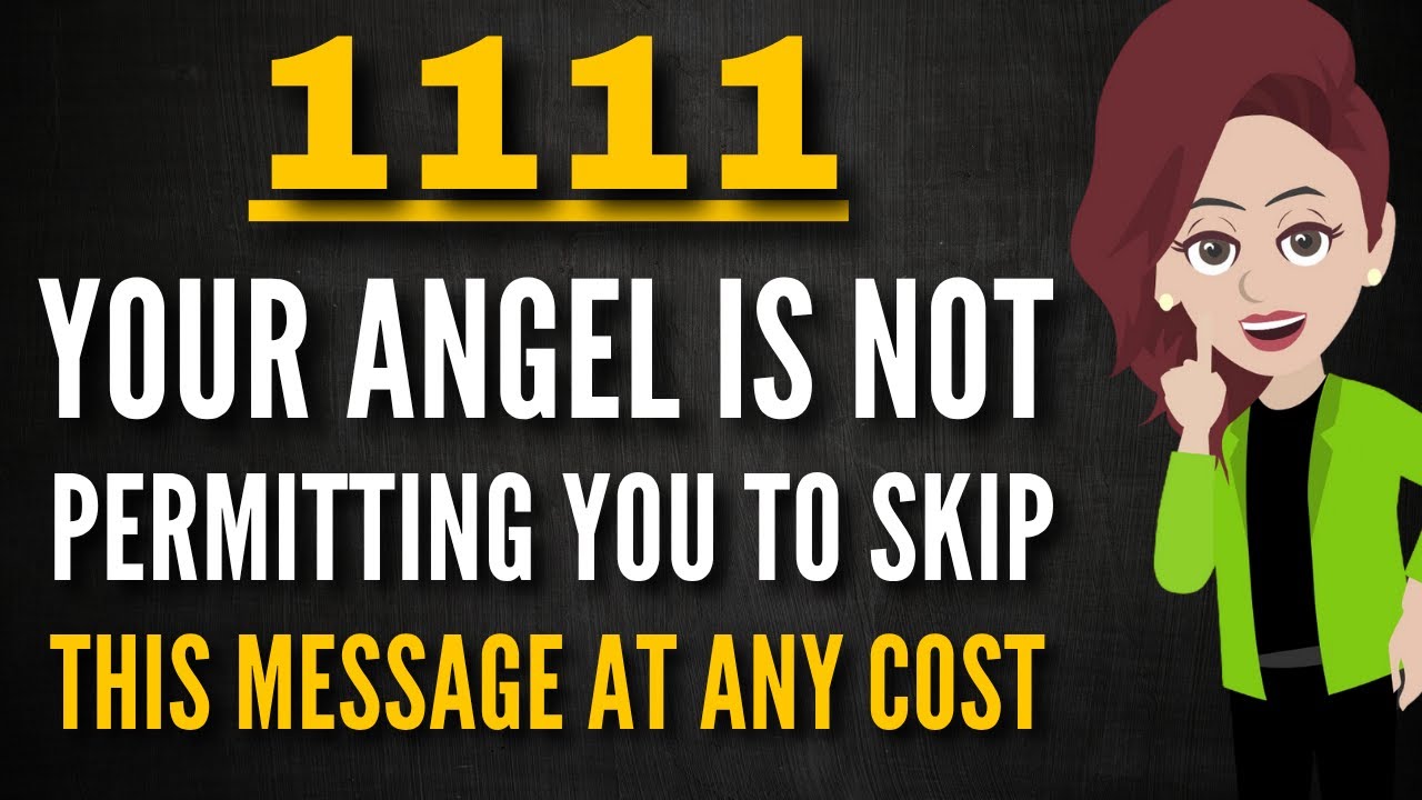 1111 💌 Your Angel is not permitting you to skip this message at any cost || (Abraham hicks 2025)