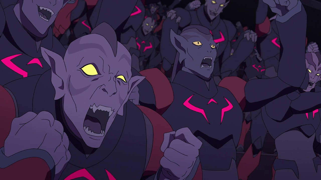 Lotor toma o trono | VOLTRON: O DEFENSOR LENDÁRIO